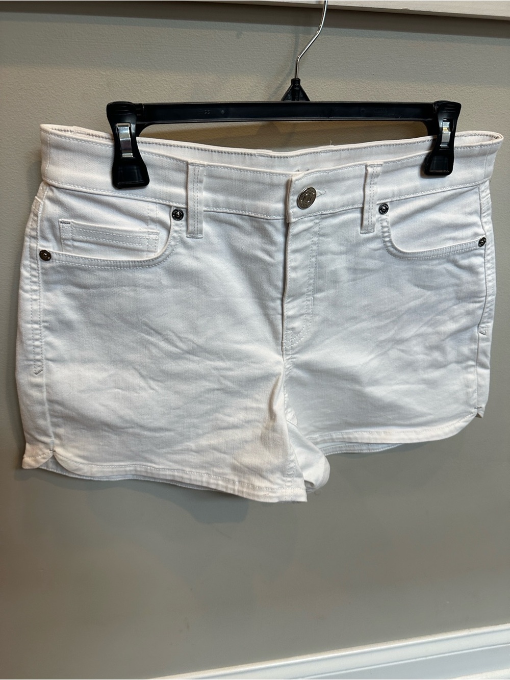 Tommy Bahama Ella Twill White Women's Cotton Blend Shorts